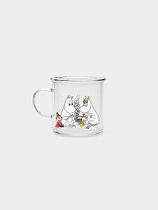 Sinsay - Sklenený hrnček s uchom The Moomins - viacfarebná