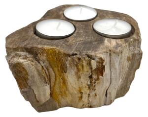 Mobake Kamenný Svietnik na tri sviečky