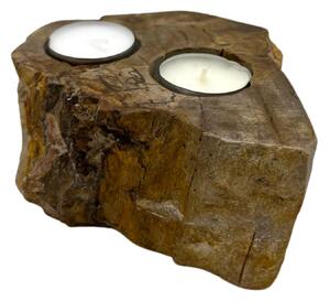 Mobake Kamenný Svietnik na dve sviečky