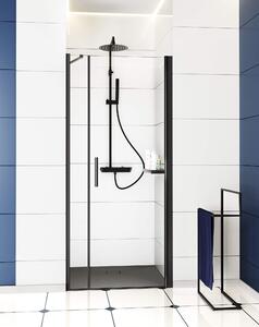 Deante Correo štvorcová sprchová vanička 90x90 cm antracitová KQR_T41B