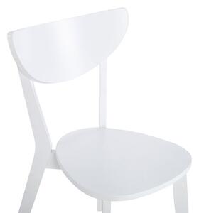 Set 2 ks. jedálenských stoličiek RAXABO (biela). Vlastná spoľahlivá doprava až k Vám domov. 1023562