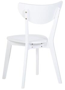 Set 2 ks. jedálenských stoličiek RAXABO (biela). Vlastná spoľahlivá doprava až k Vám domov. 1023562