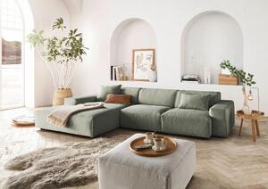 ROHOVÁ SEDACIA SÚPRAVA, textil, zelená Livetastic - Online Only obývacie izby, Online Only