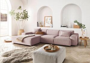 ROHOVÁ SEDACIA SÚPRAVA, textil, ružová Livetastic - Online Only obývacie izby, Online Only