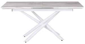 Jedálenský stôl MERRA (biela) (pre 6 až 8 osôb). Vlastná spoľahlivá doprava až k Vám domov. 1026761