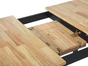 Jedálenský stôl HOWTON (svetlé drevo + biela) (pre 4 až 6 osôb). Vlastná spoľahlivá doprava až k Vám domov. 1026750