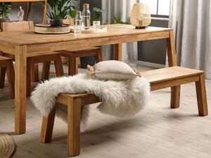 Záhradný stôl Livza (svetlé drevo). Vlastná spoľahlivá doprava až k Vám domov. 1080975