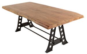Jedálenský stôl MAMUT INDUSTRY 220 cm - prírodná