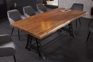 Jedálenský stôl MAMUT INDUSTRY 220 cm - prírodná