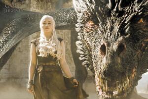 Umelecká tlač Game of Thrones - Mother of Dragons, (40 x 26.7 cm)