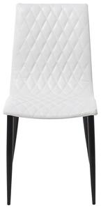 Set 2 ks. jedálenských stoličiek Montego (biela + čierna). Vlastná spoľahlivá doprava až k Vám domov. 1035608