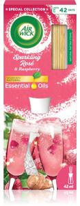Air Wick Essential Oils Sparkling Rosé & Rasberry aróma difuzér s náplňou 25 ml