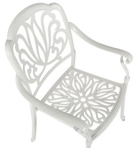 Set 4 ks. záhradných stoličiek Aneco (biela). Vlastná spoľahlivá doprava až k Vám domov. 1035749