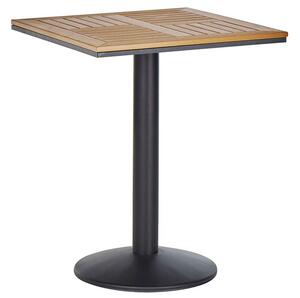 Záhradný stôl Pali (svetlé drevo + čierna). Vlastná spoľahlivá doprava až k Vám domov. 1035903