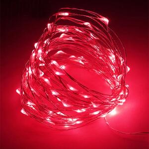 LED Vianočná reťaz 20 LED červená 2 metrov
