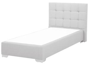 Jednolôžková posteľ Boxspring 90 cm ADIR (s matracom) (sivá). Vlastná spoľahlivá doprava až k Vám domov. 1007073