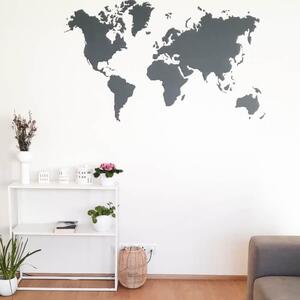 INSPIO-výroba darčekov a dekorácií - Nálepka na stenu - Mapa sveta