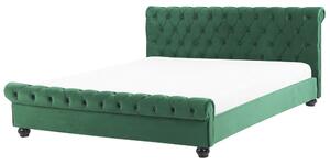 Manželská posteľ 180 cm ARCHON (s roštom) (zelená). Vlastná spoľahlivá doprava až k Vám domov. 1007109