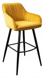 TURIN barová stolička Žltá