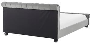 Manželská posteľ 180 cm ARCHON (s roštom) (sivá). Vlastná spoľahlivá doprava až k Vám domov. 1007113