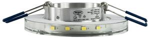 BERGE Podhľadové bodové svietidlo BRG71023 nevýklopné - GU10 - okrúhle + svietiaca LED pásik 3W neutrálna biela