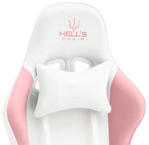 Hells Herné kreslo Hell's Chair Rainbow Pink-White