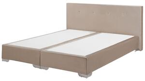 Kontinentálna posteľ 180 cm CONSOLE (s roštom a matracom) (béžová). Vlastná spoľahlivá doprava až k Vám domov. 1007224