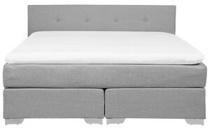 Kontinentálna posteľ 180 cm CONSOLE (s roštom a matracom) (sivá). Vlastná spoľahlivá doprava až k Vám domov. 1007244