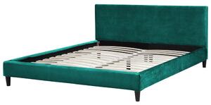 Manželská posteľ 180 cm FUTTI (s roštom) (zelená). Vlastná spoľahlivá doprava až k Vám domov. 1007265