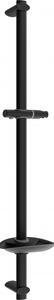 Mexen DB sprchová tyč s mydelničkou 75 cm, čierna - 79384-70