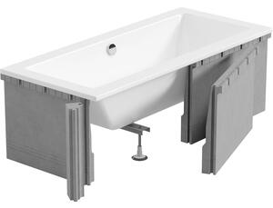Mexen X-ST polystyrénový obklad na obdĺžnikovú vaňu 120-150 x 70-90 cm, biela - 55020-00