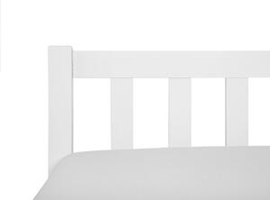 Manželská posteľ 180 cm FLORIS (s roštom) (biela). Vlastná spoľahlivá doprava až k Vám domov. 1007275