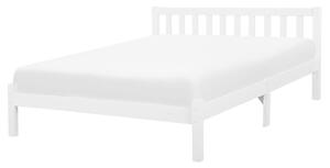 Manželská posteľ 160 cm FLORIS (s roštom) (biela). Vlastná spoľahlivá doprava až k Vám domov. 1007273