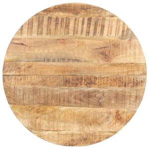 Jedálenský stôl 80 cm surové mangovníkové drevo