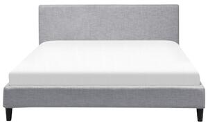Manželská posteľ 180 cm FUTTI (s roštom a LED osvetlením) (sivá). Vlastná spoľahlivá doprava až k Vám domov. 1007272