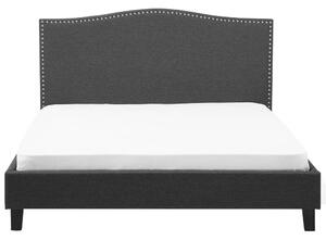 Manželská posteľ 180 cm MONTHY (s roštom) (sivá). Vlastná spoľahlivá doprava až k Vám domov. 1007383