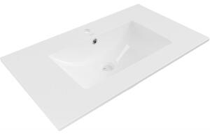 Mexen Atena umývadlo zapustené do dosky 80 x 46 cm, biele - 25018000