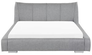 Manželská posteľ 180 cm NICE (s roštom) (sivá). Vlastná spoľahlivá doprava až k Vám domov. 1007401