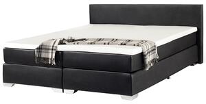 Manželská posteľ Boxspring 180 cm PREMIER 2 (s matracmi) (čierna). Vlastná spoľahlivá doprava až k Vám domov. 1007433