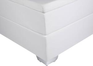 Kontinentálna posteľ 140 cm PREMIER (s matracmi) (biela). Vlastná spoľahlivá doprava až k Vám domov. 1007438