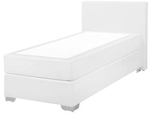 Jednolôžková posteľ Boxspring 90 cm PREMIER (s matracmi) (biela). Vlastná spoľahlivá doprava až k Vám domov. 1007439