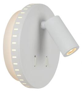 Lucide 79201/09/31 LED nástenná lampička Bentjer 1x6W + 1x3W | 3000K - s vypínačom