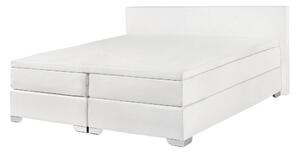 Manželská posteľ Boxspring 140 cm PREMIER (s matracmi) (biela). Vlastná spoľahlivá doprava až k Vám domov. 1007438