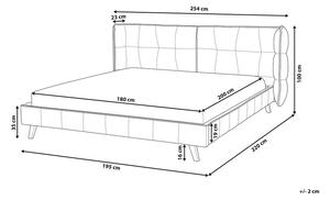 Manželská posteľ 180 cm SENEL (s roštom) (zelená). Vlastná spoľahlivá doprava až k Vám domov. 1007513