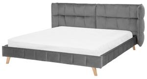 Manželská posteľ 180 cm SENEL (s roštom) (sivá). Vlastná spoľahlivá doprava až k Vám domov. 1007511