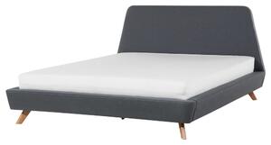 Manželská posteľ 160 cm VENITO (s roštom) (sivá). Vlastná spoľahlivá doprava až k Vám domov. 1007553