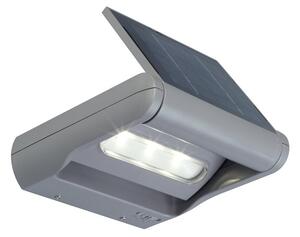 Lutec 6914401000 LED vonkajšie nástenný solárne reflektor Mini LEDspot 1x1W | 4000K | IP44 - s otočnou hlavou