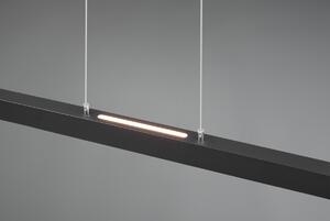 Trio 375510432 LED závesné stropné svietidlo Belfast 1x44W | 4400lm | 3000K | IP20 - 3 fázové stmievanie, horné / dolné osvetlenie, nepriame svetlo, čierna