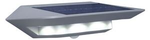 LUTECE LT6901401337 LED solárne nástenné svietidlo Ghost s pohybovým snímačom 1x2W | 260l | 4000K | IP44 - šedá
