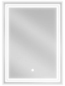 Mexen Taco osvetlené kúpeľňové zrkadlo 50 x 70 cm, LED 6000K, proti zahmlievaniu - 9805-050-070-611-00